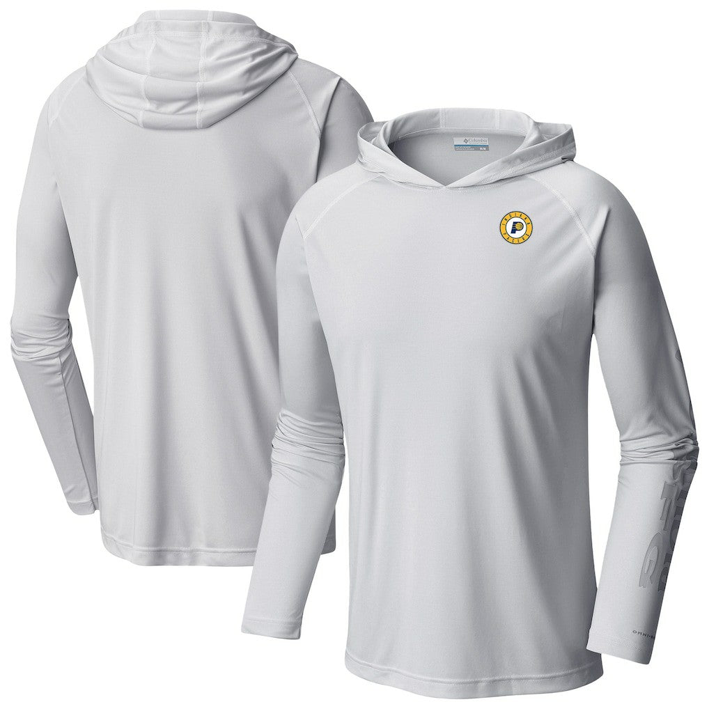 Indiana Pacers PFG Super Terminal Tackle Hoodie White - Columbia outlet