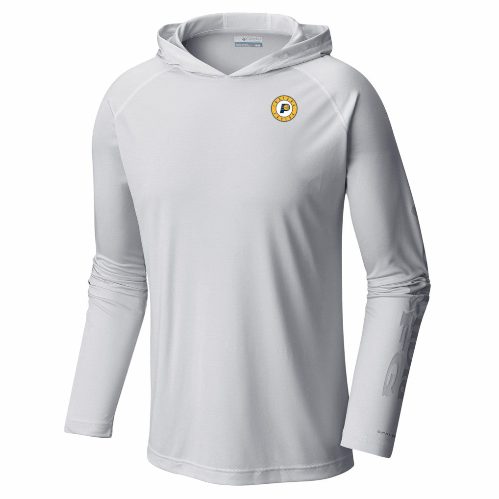 Indiana Pacers PFG Super Terminal Tackle Hoodie White - Columbia outlet