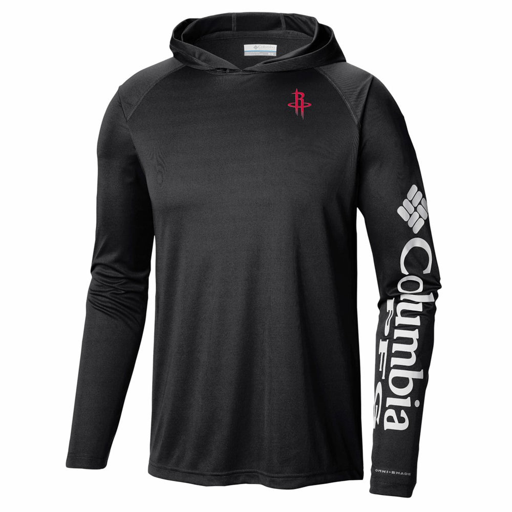 Houston Rockets PFG Super Terminal Tackle Hoodie Black - Columbia