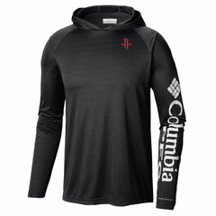 Houston Rockets PFG Super Terminal Tackle Hoodie Black - Columbia