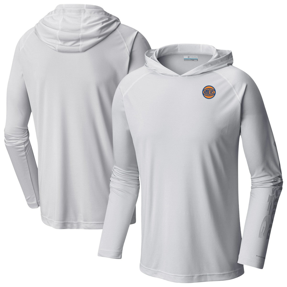 New York Knicks PFG Super Terminal Tackle Hoodie White - Columbia