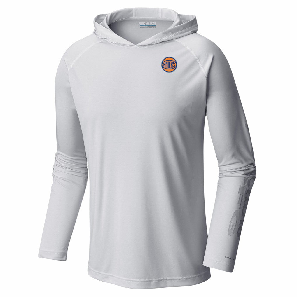 New York Knicks PFG Super Terminal Tackle Hoodie White - Columbia