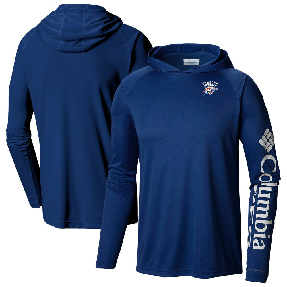 Oklahoma City Thunder PFG Super Terminal Tackle Hoodie Navy - Columbia