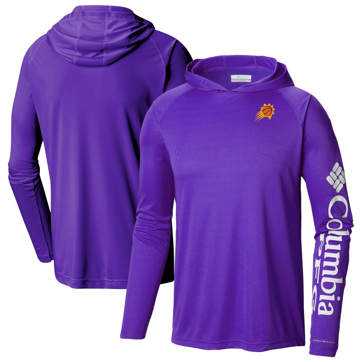 Phoenix Suns PFG Super Terminal Tackle Hoodie Purple - Columbia
