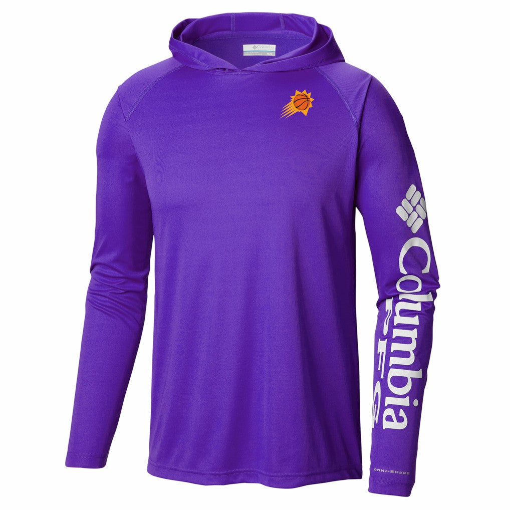 Phoenix Suns PFG Super Terminal Tackle Hoodie Purple - Columbia