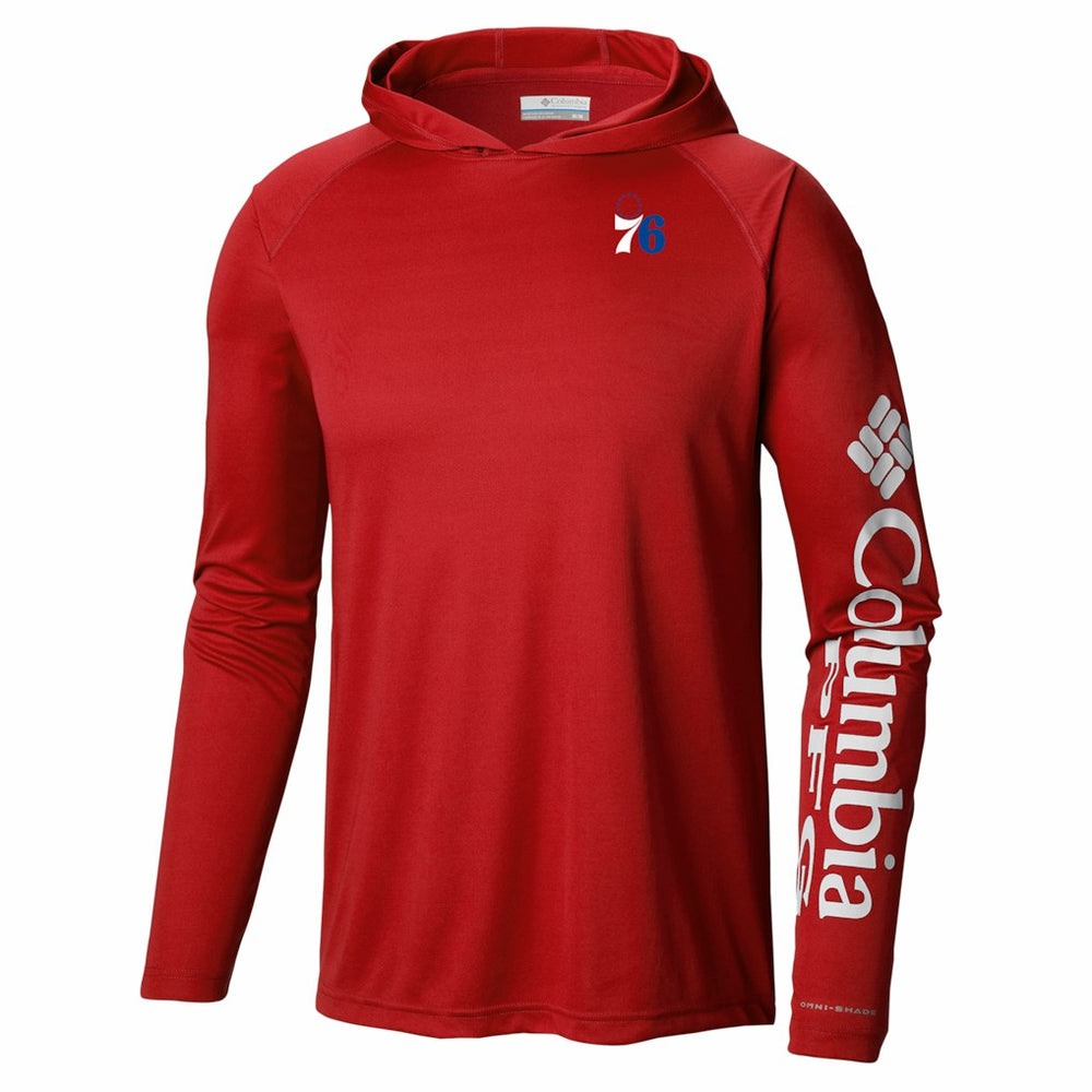 Philadelphia 76ers PFG Super Terminal Tackle Hoodie Red - Columbia