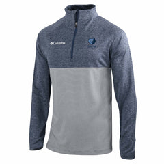 Memphis Grizzlies Omni-Wick Rockin' It Quarter-Zip Top Navy - Columbia