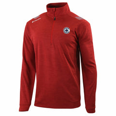 LA Clippers Oakland Downs Omni-Wick Quarter-Zip Top Red - Columbia