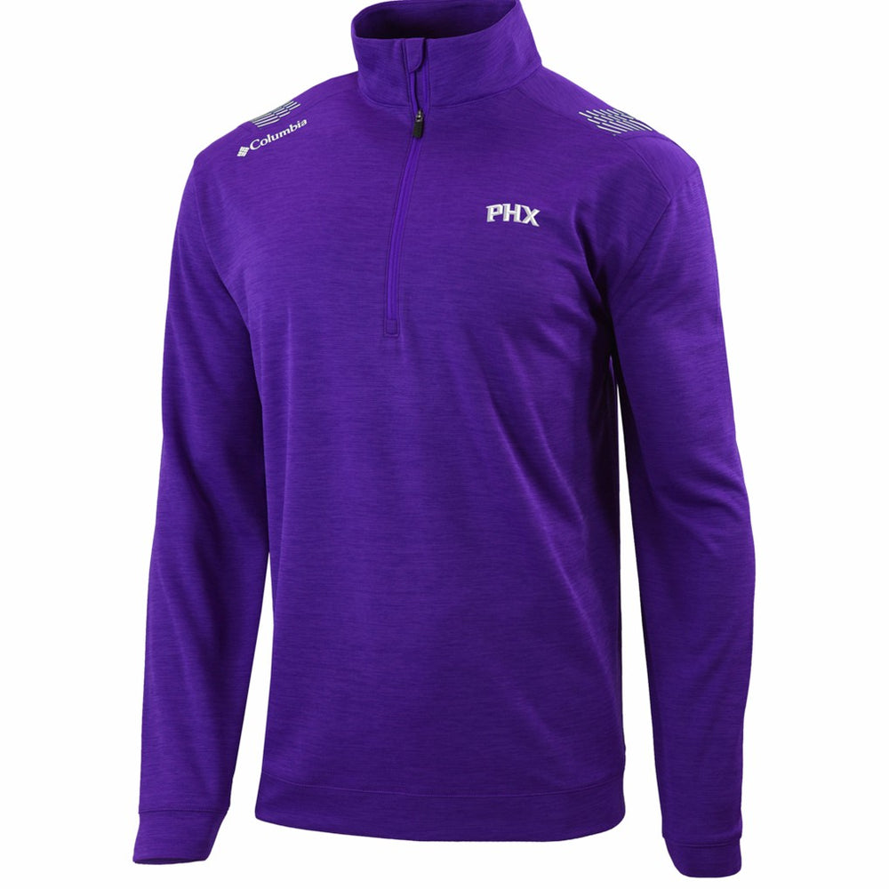 Phoenix Suns Oakland Downs Omni-Wick Quarter-Zip Top Purple - Columbia