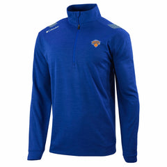 New York Knicks Oakland Downs Omni-Wick Quarter-Zip Top Blue - Columbia