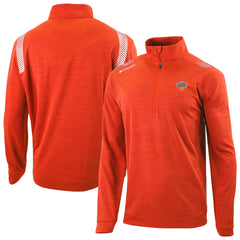 New York Knicks Oakland Downs Omni-Wick Quarter-Zip Top Orange - Columbia