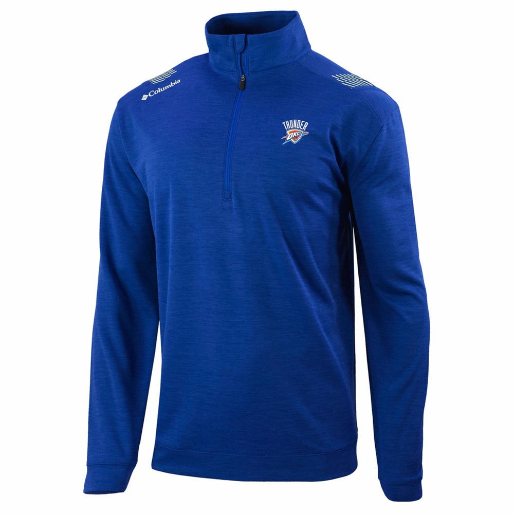 Oklahoma City Thunder Oakland Downs Omni-Wick Quarter-Zip Top Blue - Columbia