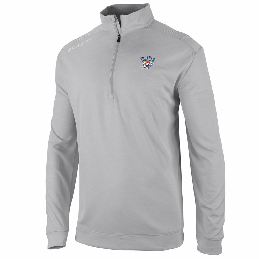Oklahoma City Thunder Oakland Downs Omni-Wick Quarter-Zip Top Gray - Columbia outlet