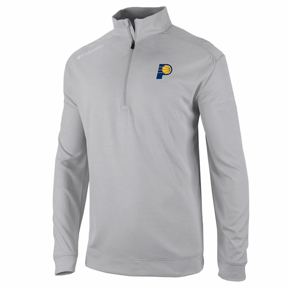 Indiana Pacers Oakland Downs Omni-Wick Quarter-Zip Top Gray - Columbia