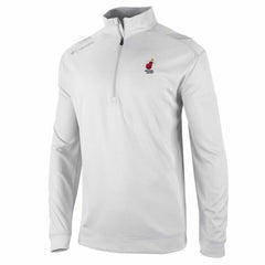 Miami Heat Oakland Downs Omni-Wick Quarter-Zip Top White - Columbia