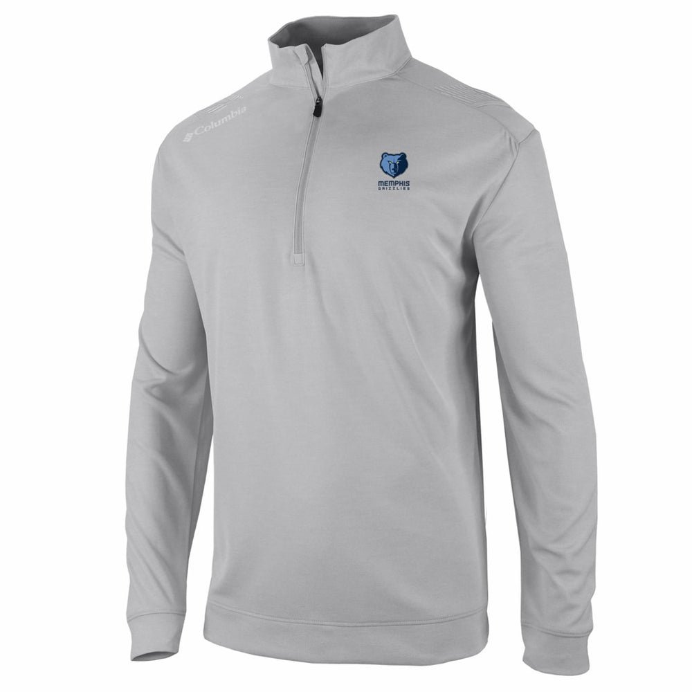 Memphis Grizzlies Oakland Downs Omni-Wick Quarter-Zip Top Gray - Columbia