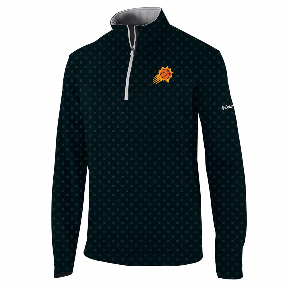 Phoenix Suns Wickham Hills Omni-Wick Quarter-Zip Jacket Black - Columbia