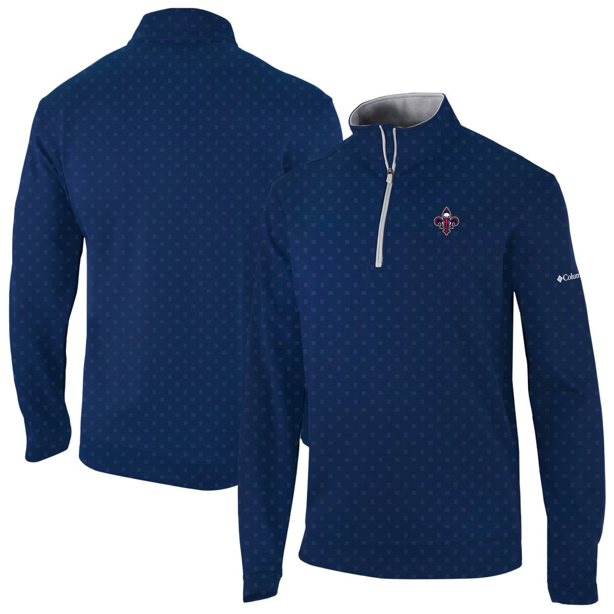 New Orleans Pelicans Wickham Hills Omni-Wick Quarter-Zip Jacket Navy - Columbia outlet