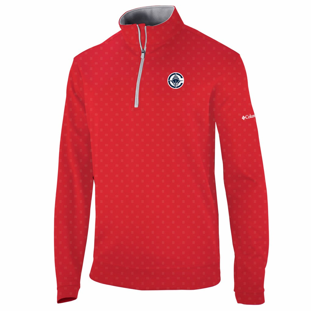 LA Clippers Wickham Hills Omni-Wick Quarter-Zip Jacket Red - Columbia