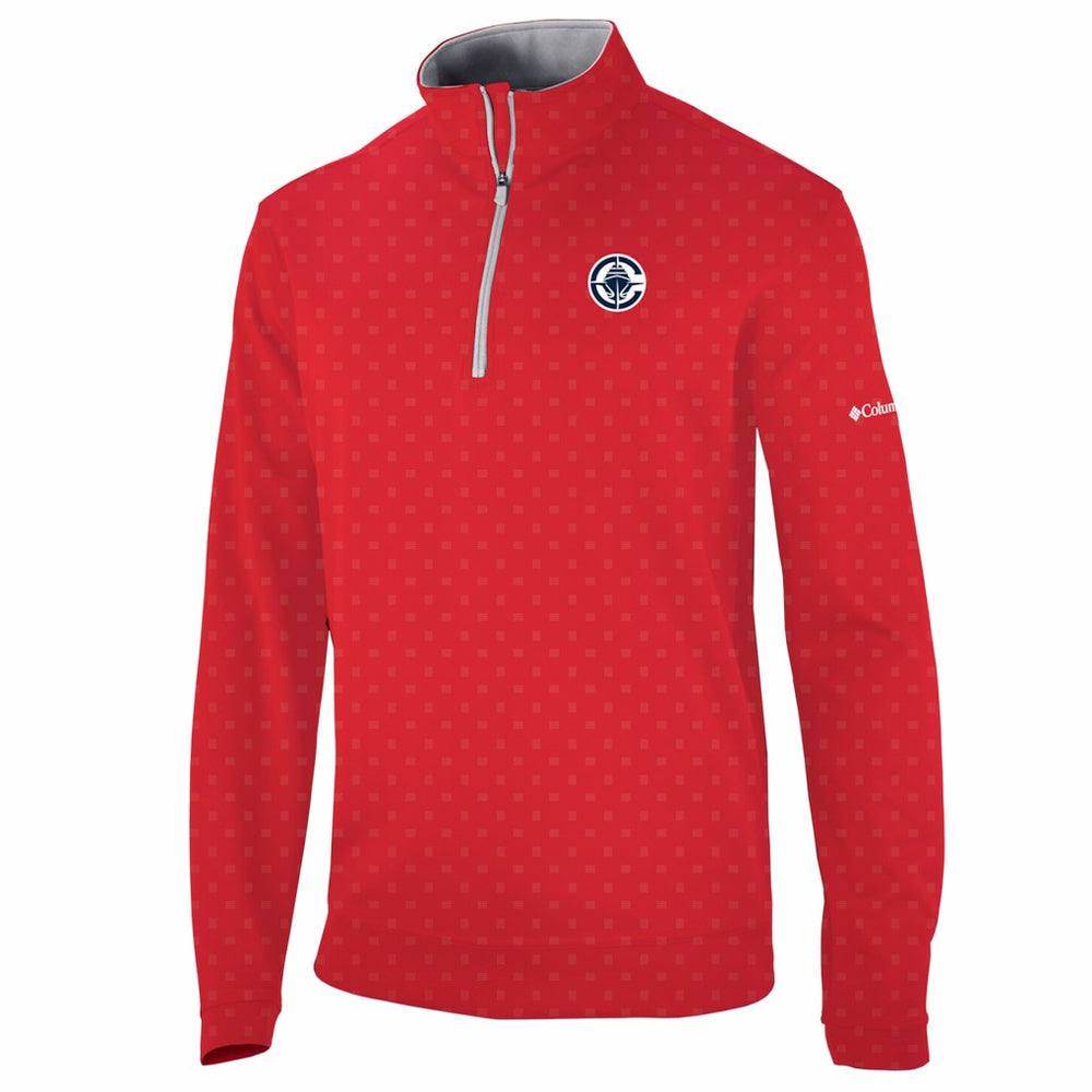LA Clippers Wickham Hills Omni-Wick Quarter-Zip Jacket Red - Columbia