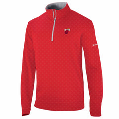 Miami Heat Wickham Hills Omni-Wick Quarter-Zip Jacket Red - Columbia outlet