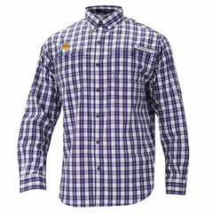 Los Angeles Lakers Super Tamiami Omni-Shade Long Sleeve Button-Down Shirt Purple - Columbia outlet