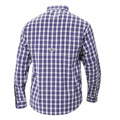 Los Angeles Lakers Super Tamiami Omni-Shade Long Sleeve Button-Down Shirt Purple - Columbia outlet