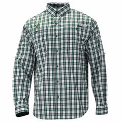 Milwaukee Bucks Super Tamiami Omni-Shade Long Sleeve Button-Down Shirt Green - Columbia