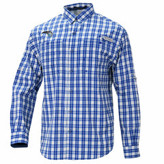 Orlando Magic Super Tamiami Omni-Shade Long Sleeve Button-Down Shirt Blue - Columbia