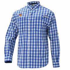 New York Knicks Super Tamiami Omni-Shade Long Sleeve Button-Down Shirt Blue - Columbia outlet