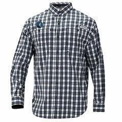 Minnesota Timberwolves Super Tamiami Omni-Shade Long Sleeve Button-Down Shirt Navy - Columbia outlet
