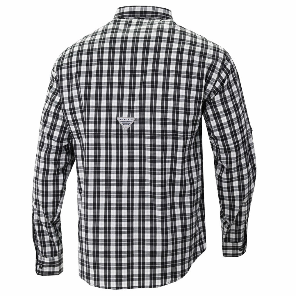 Memphis Grizzlies Super Tamiami Omni-Shade Long Sleeve Button-Down Shirt Navy - Columbia