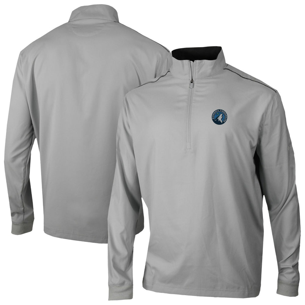 Minnesota Timberwolves Omni-Wick Bogey's Paradise Quarter-Zip Top Gray - Columbia