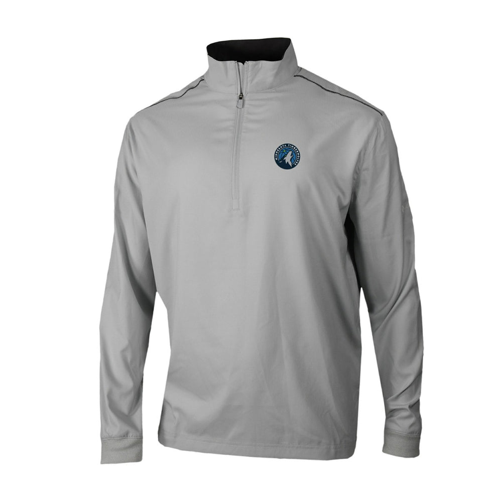 Minnesota Timberwolves Omni-Wick Bogey's Paradise Quarter-Zip Top Gray - Columbia