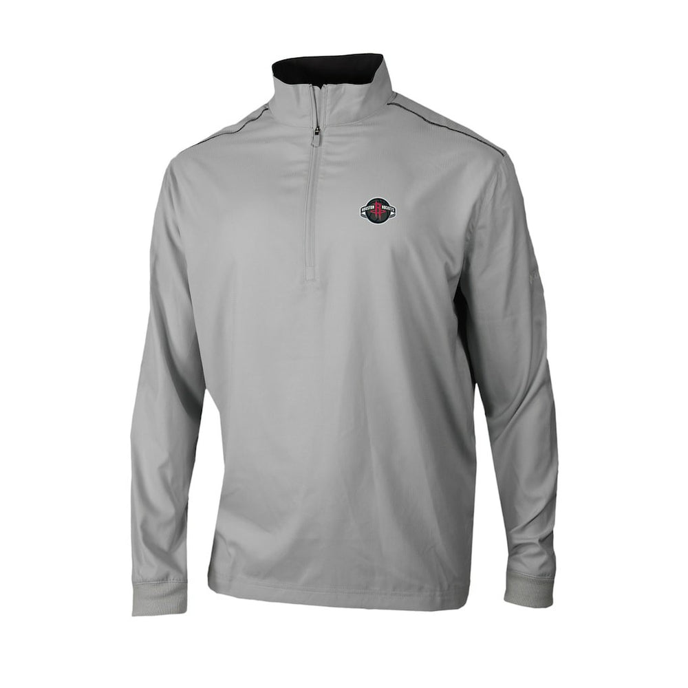 Houston Rockets Omni-Wick Bogey's Paradise Quarter-Zip Top Gray - Columbia
