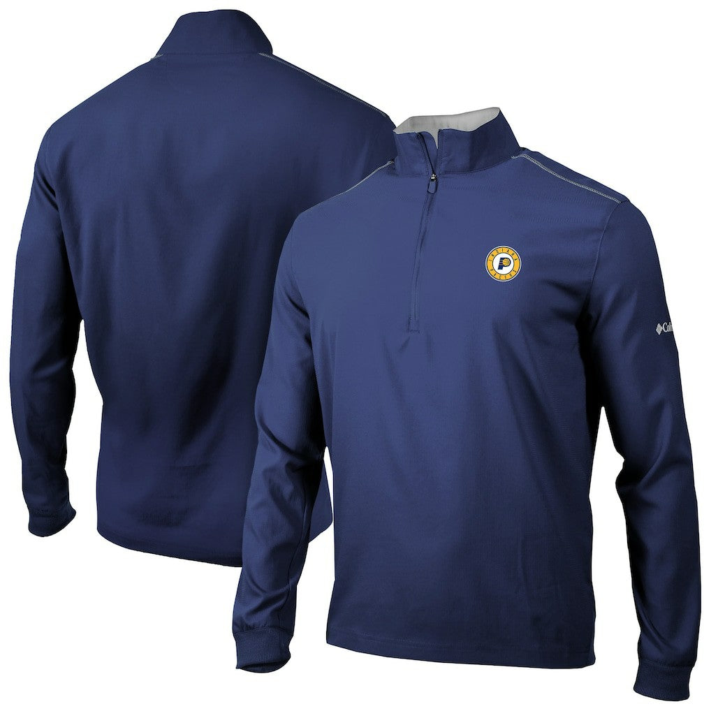 Indiana Pacers Omni-Wick Bogey's Paradise Quarter-Zip Top Navy - Columbia