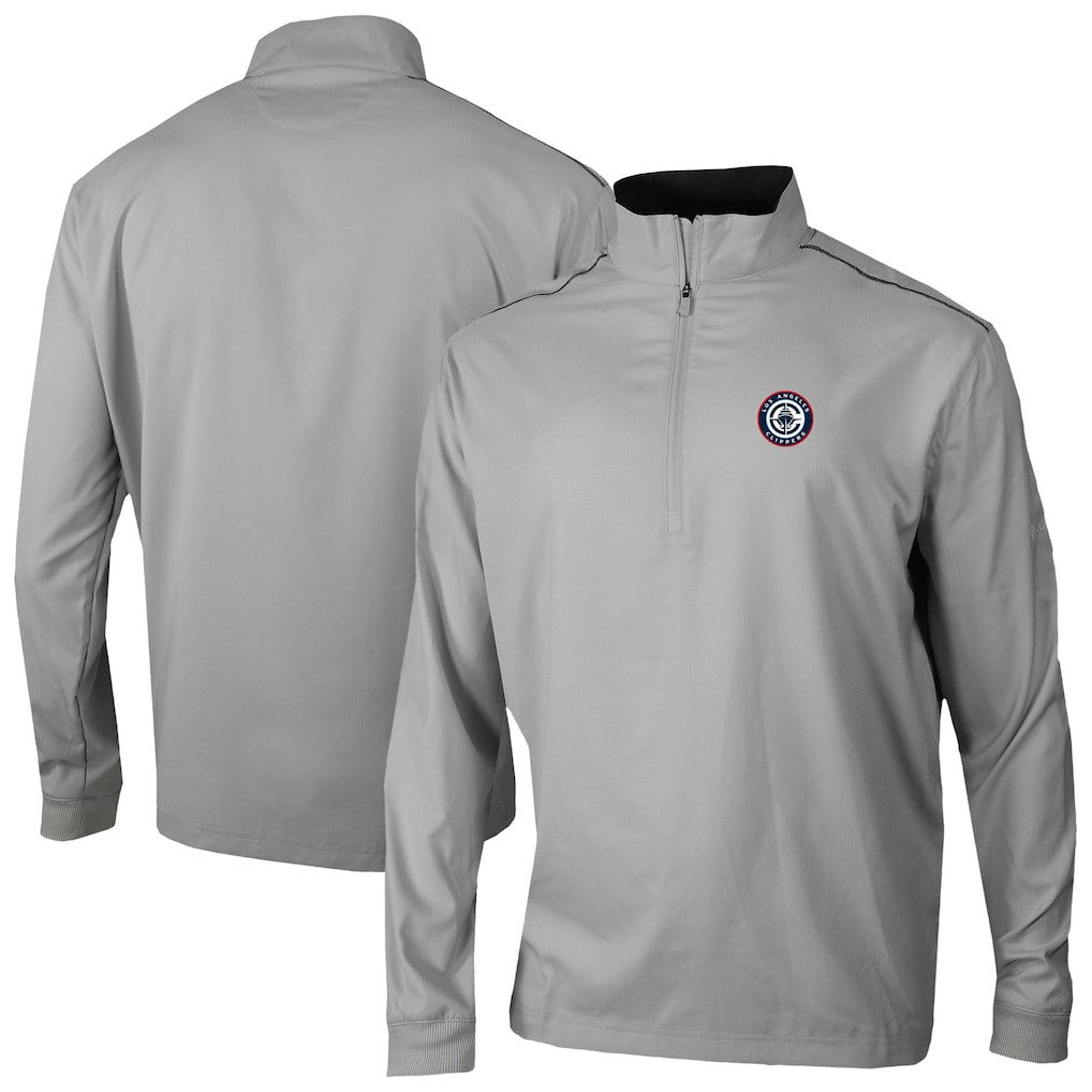 LA Clippers Omni-Wick Bogey's Paradise Quarter-Zip Top Gray - Columbia