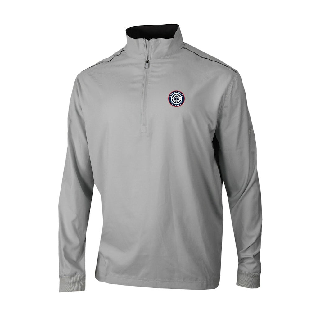 LA Clippers Omni-Wick Bogey's Paradise Quarter-Zip Top Gray - Columbia