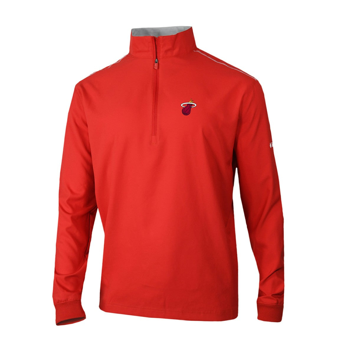 Miami Heat Omni-Wick Bogey's Paradise Quarter-Zip Top Red - Columbia