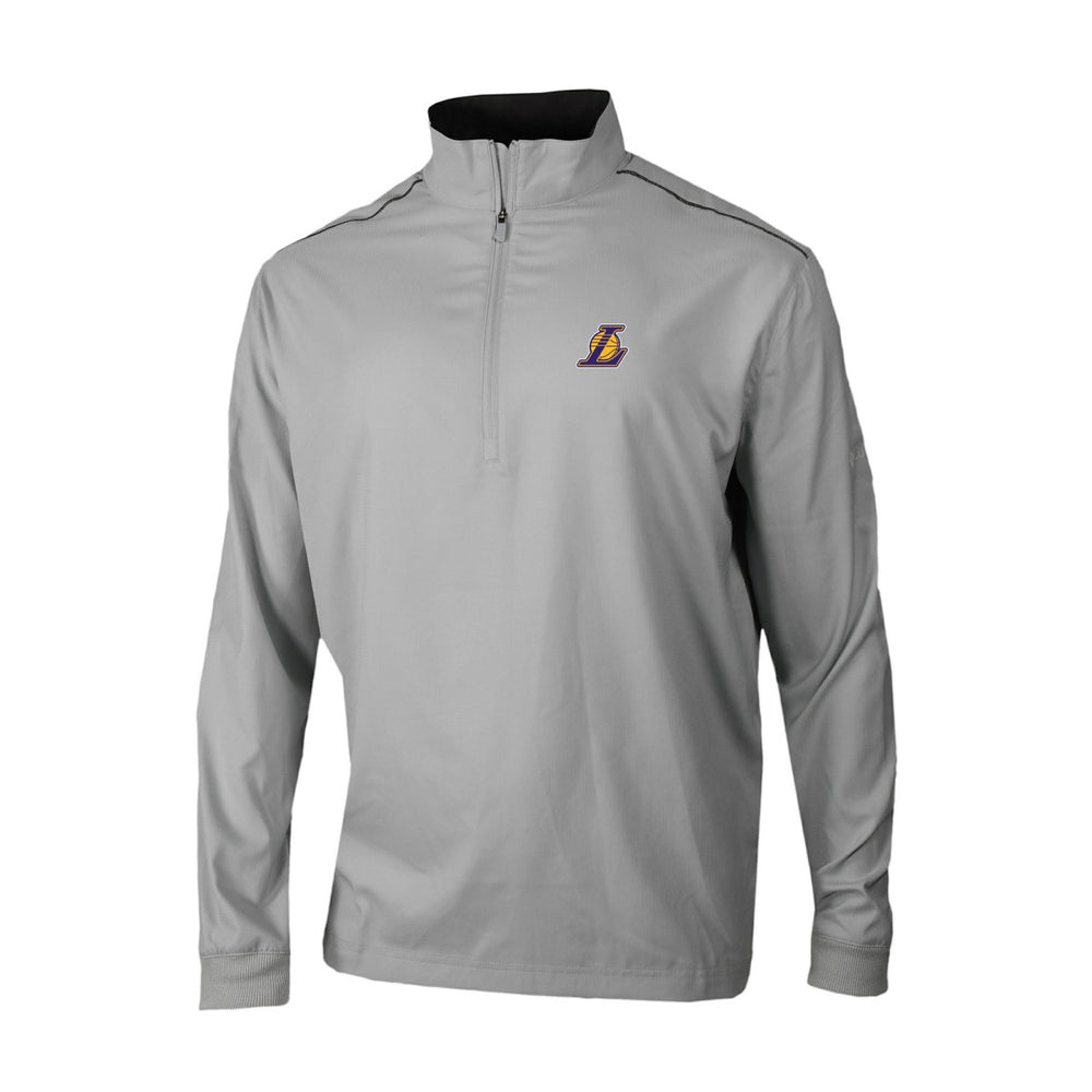 Los Angeles Lakers Omni-Wick Bogey's Paradise Quarter-Zip Top Gray - Columbia