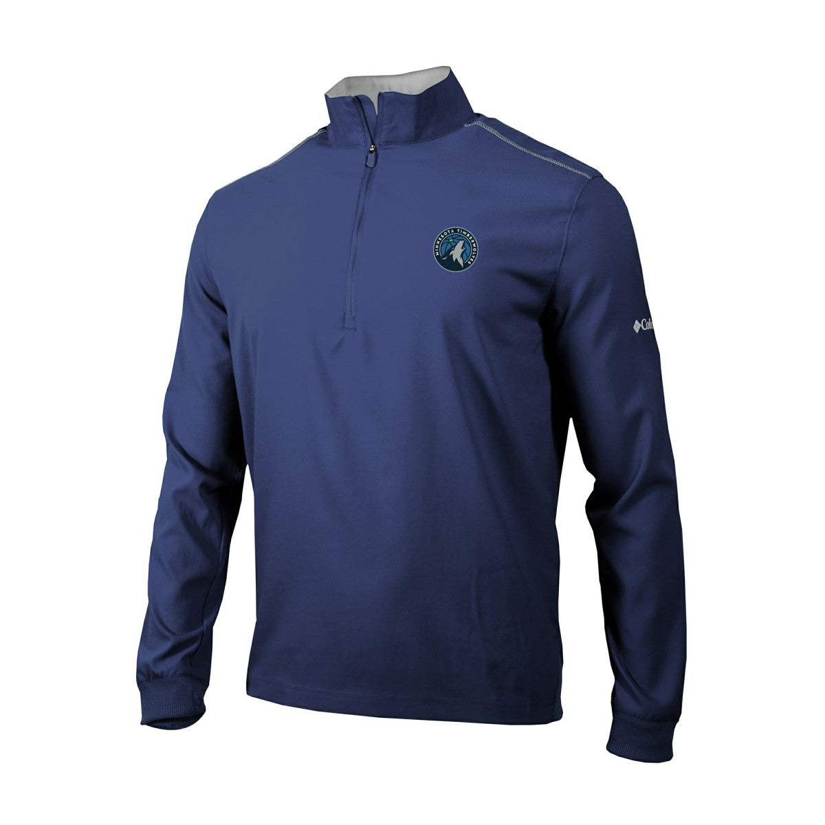 Minnesota Timberwolves Omni-Wick Bogey's Paradise Quarter-Zip Top Navy - Columbia