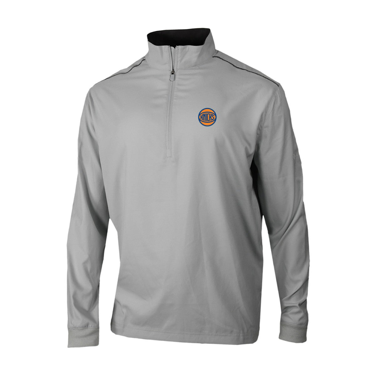 New York Knicks Omni-Wick Bogey's Paradise Quarter-Zip Top Gray - Columbia