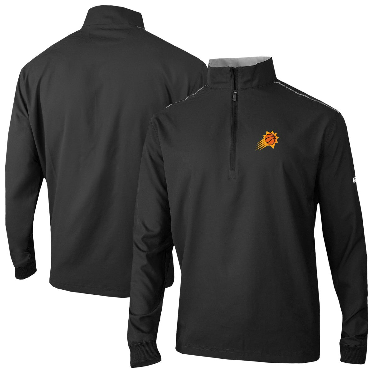 Phoenix Suns Omni-Wick Bogey's Paradise Quarter-Zip Top Black - Columbia outlet