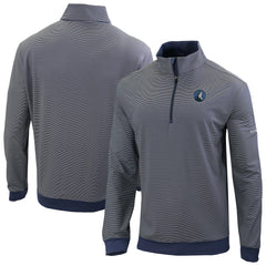 Minnesota Timberwolves Omni-Wick Even Lie Quarter-Zip Top Navy - Columbia