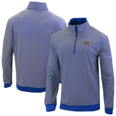 New York Knicks Omni-Wick Even Lie Quarter-Zip Top Blue - Columbia
