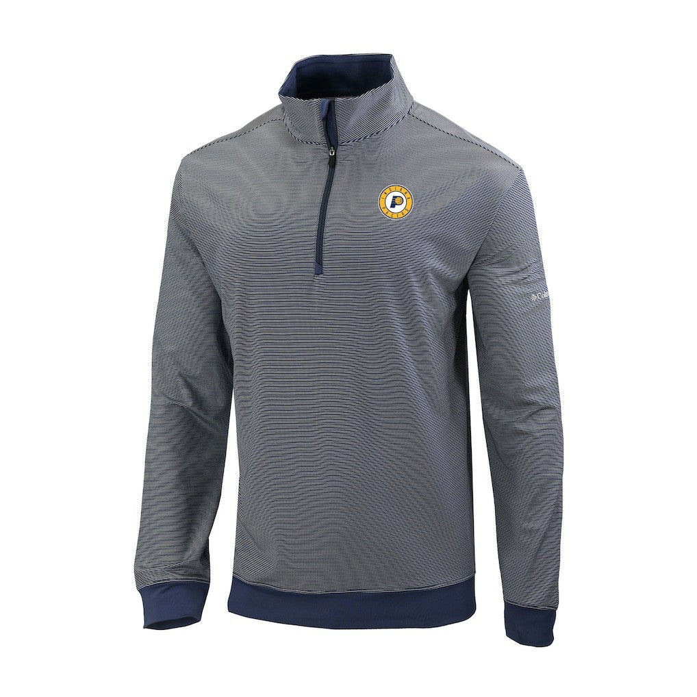 Indiana Pacers Omni-Wick Even Lie Quarter-Zip Top Navy - Columbia