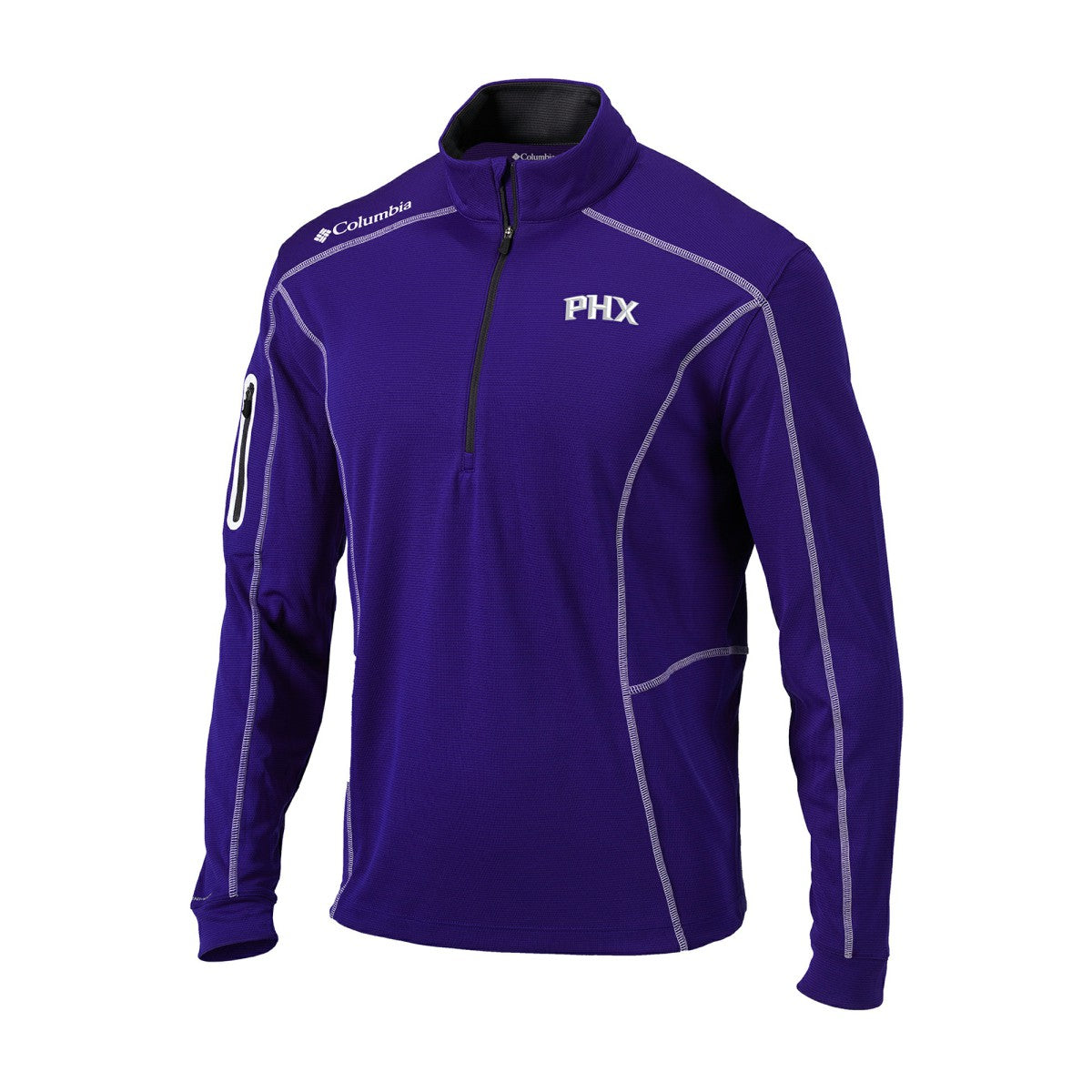 Phoenix Suns Omni-Wick Shotgun Quarter-Zip Jacket Purple - Columbia