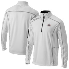 New Orleans Pelicans Omni-Wick Shotgun Quarter-Zip Jacket White - Columbia