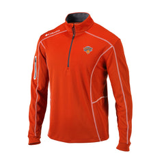 New York Knicks Omni-Wick Shotgun Quarter-Zip Jacket Orange - Columbia