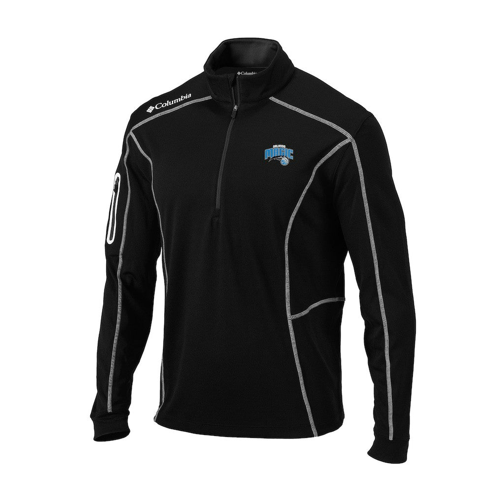 Orlando Magic Omni-Wick Shotgun Quarter-Zip Jacket Black - Columbia